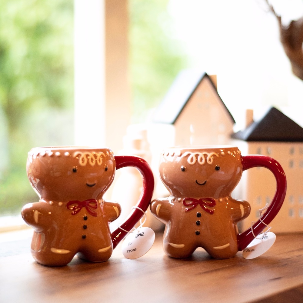 Target Threshold Gingerbread Man Mugs (Set of 2)